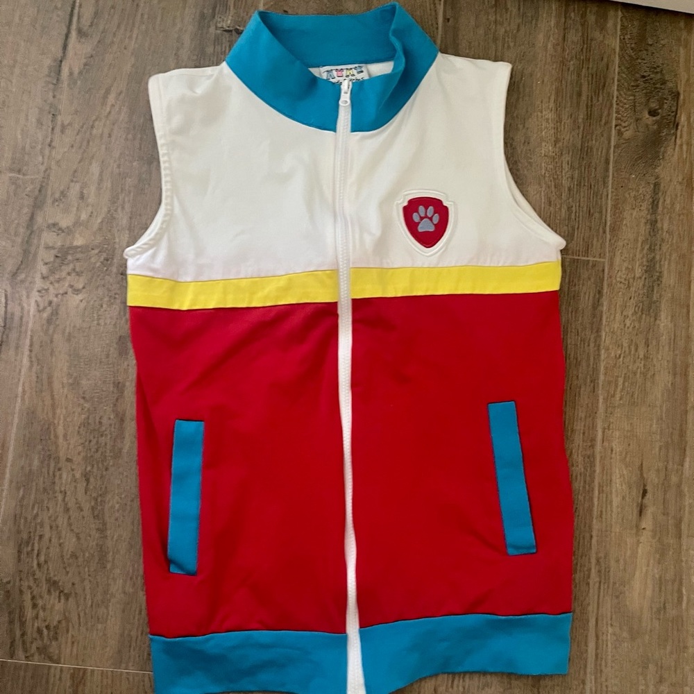 Paw Patrol Ryder Vest
Size 7
Little Britches brand
Worn once for Halloween